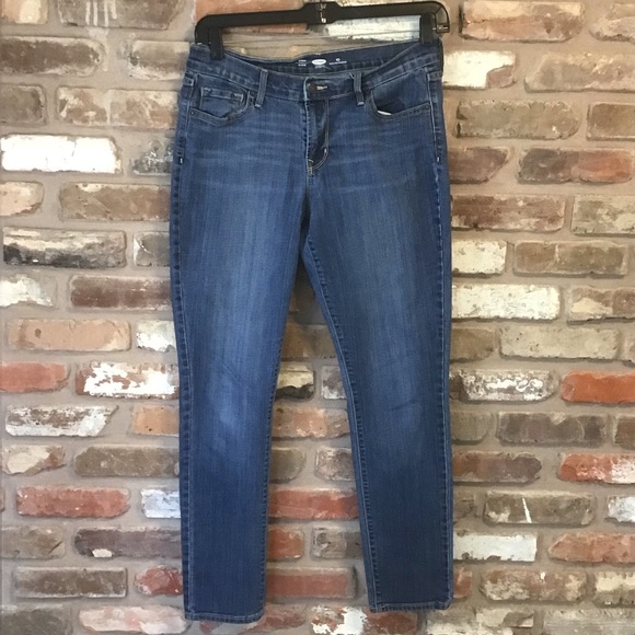 OLD NAVY Women's SKINNY Medium Wash Jeans 10 Reg - Picture 2 of 6